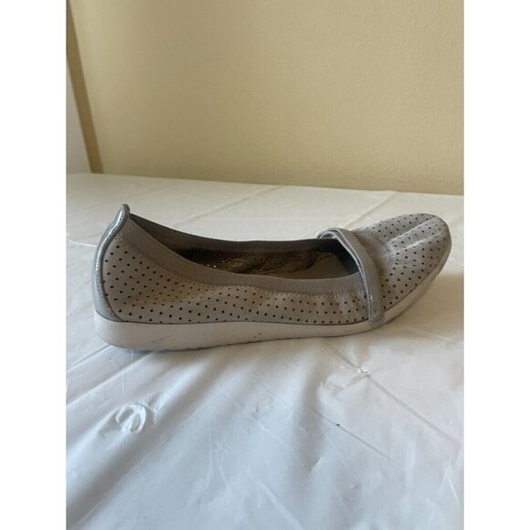 Cole Haan Women's Paloma Gilmore Gray Mary Jane Ballet Flat Shoe Sz. 7.5 - Picture 12 of 16